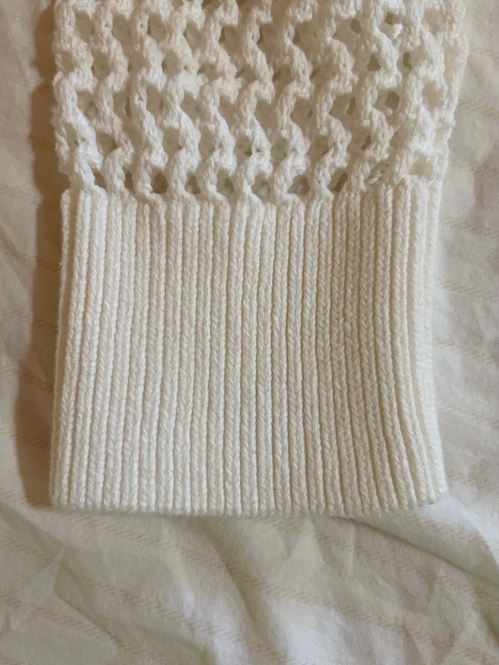 Old Navy Sweater Open-Knit Year Round 100% Cotton Sweater NWT - Picture 9 of 13